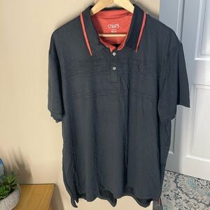 Chaps moisture wicking polo shirt